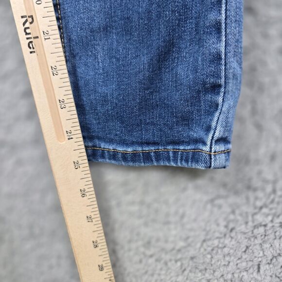 Levi's 510 Boys Skinny Jeans Size 12 REG W26 X L27 Mid Rise Blue Denim - Picture 13 of 15